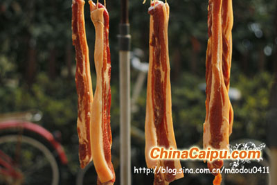自制臘肉
