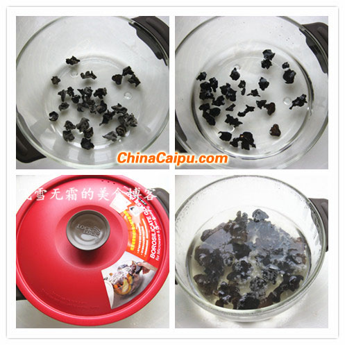 4分鐘教你快速泡發(fā)木耳