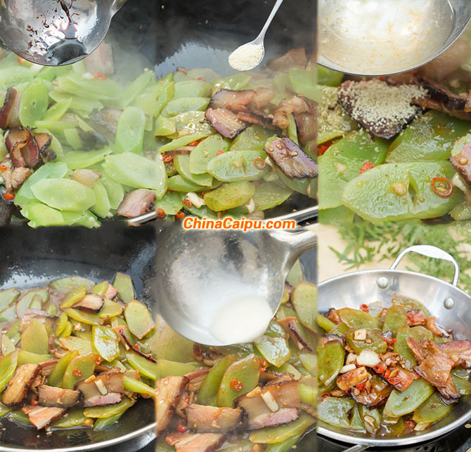 圖片[4]-干鍋臘肉萵筍-起舞食譜網