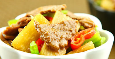 圖片[1]-養(yǎng)胃健睥滋補(bǔ)菜——山藥炒羊肉-起舞食譜網(wǎng)