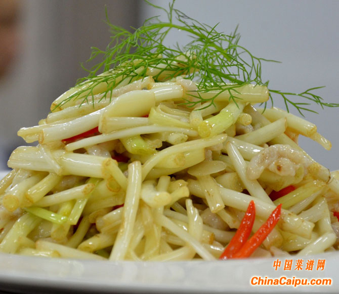 圖片[4]-白芹炒肉絲-起舞食譜網