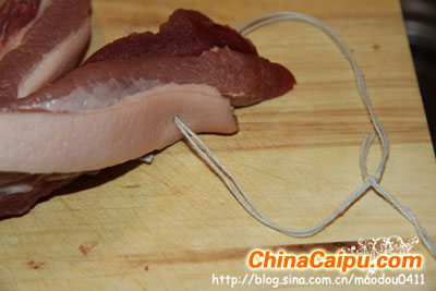 自制臘肉