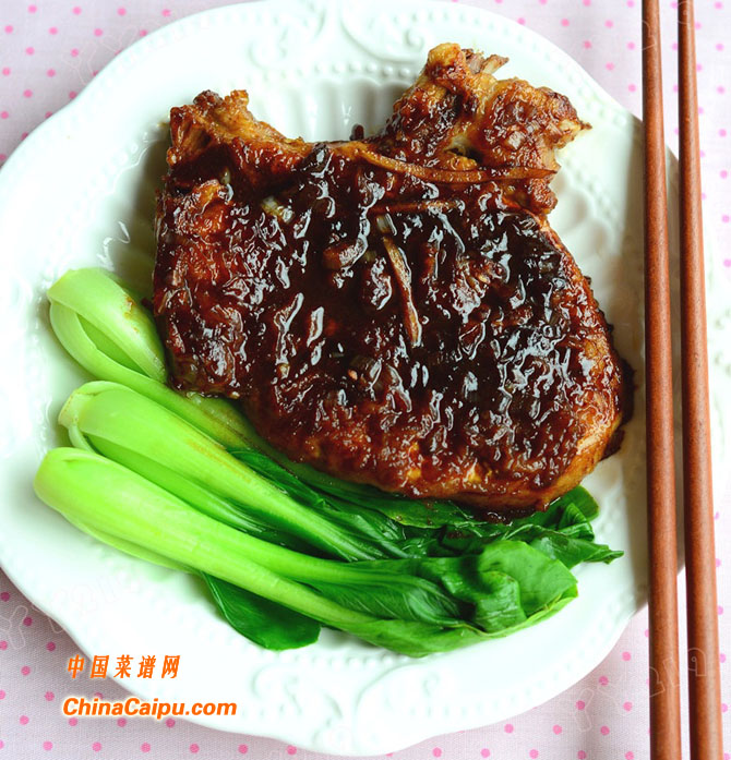 圖片[7]-蔥燒大排-起舞食譜網