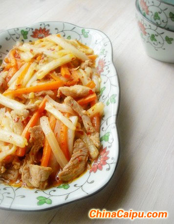 圖片[4]-白菜幫炒豬肉-起舞食譜網