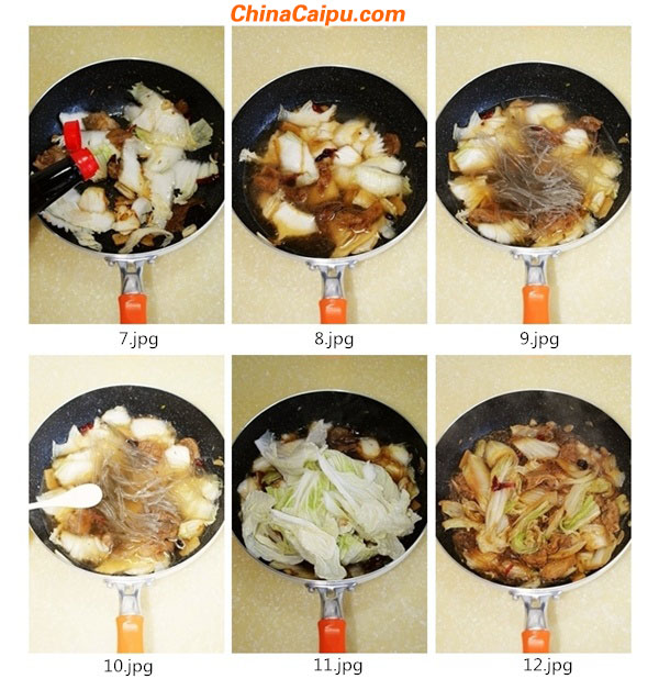 圖片[3]-白菜肉渣燉粉條-起舞食譜網