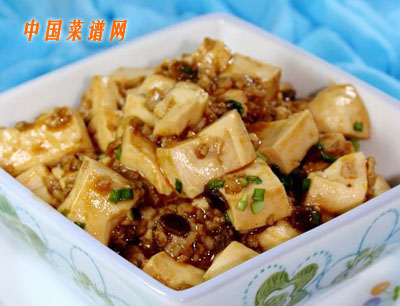 香菇炸醬肉末豆腐