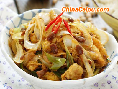 圖片[1]-大醬炒雞蛋-起舞食譜網