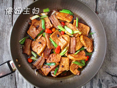圖片[1]-農家小炒豆腐-起舞食譜網
