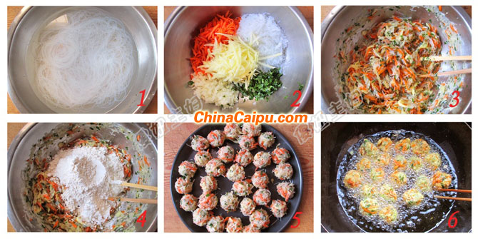 圖片[2]-家常素丸子-起舞食譜網