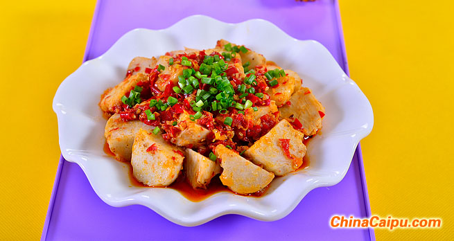 圖片[2]-剁椒蒸芋頭-起舞食譜網