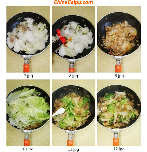 圖片[3]-炒大白菜-起舞食譜網