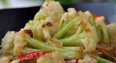 圖片[1]-干煸菜花-起舞食譜網