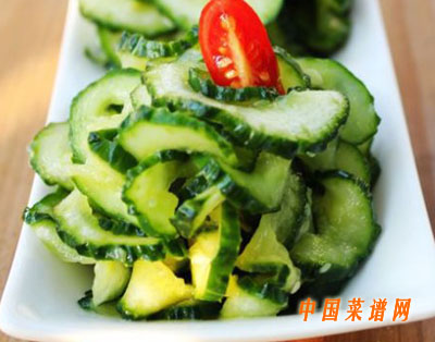 果醋爽脆黃瓜片