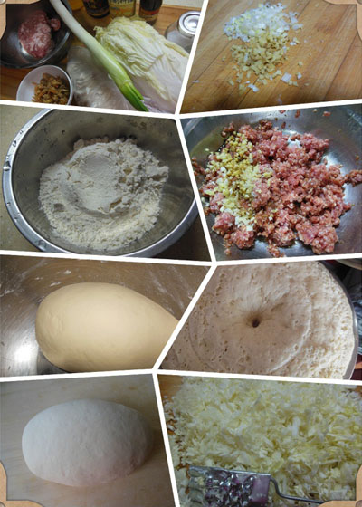 麥穗白菜大肉包