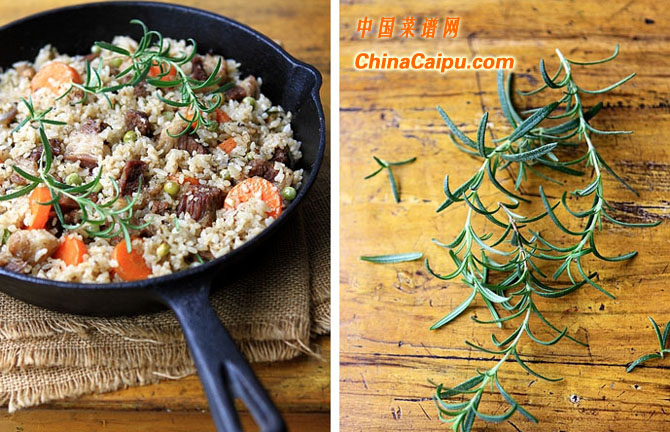 圖片[4]-迷迭香牛肉燴飯-起舞食譜網
