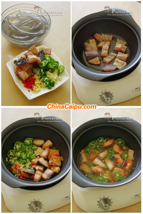 臘魚(yú)燉粉條