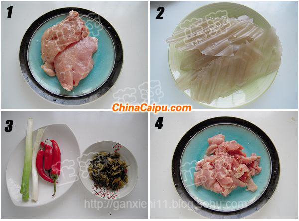 酸菜豬肉燉粉皮