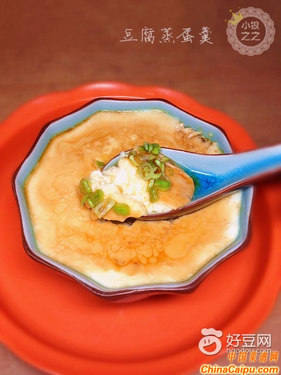 豆腐蒸雞蛋羹