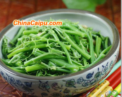 清炒南瓜藤